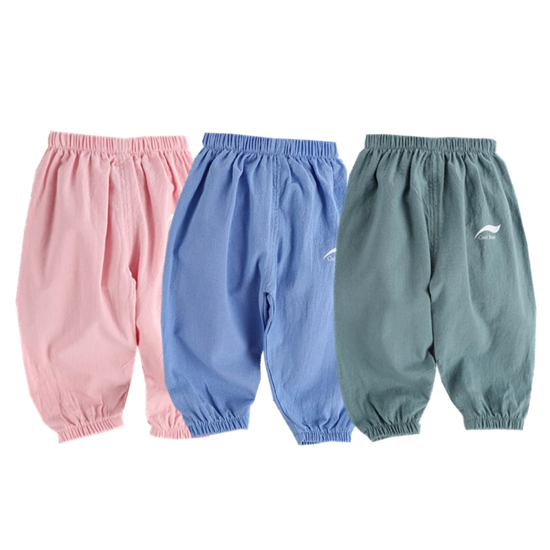 2024 Sommer Neugeborene Babyhose lange Hose Säuglings mädchen Jungen Leggings dünne Kleidung Baby kleidung Kinder pp Hosen