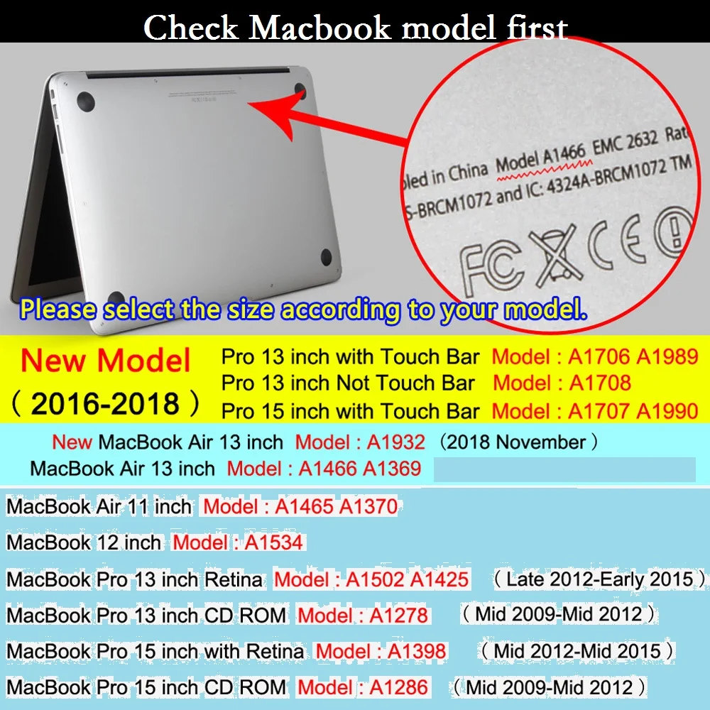 Crystal Coque for Macbook Air Pro Retina 11 12 13 15 Laptop Case for Macbook Air 13 2018 A1932 Pro 13 15 Touch bar A1706 A1708