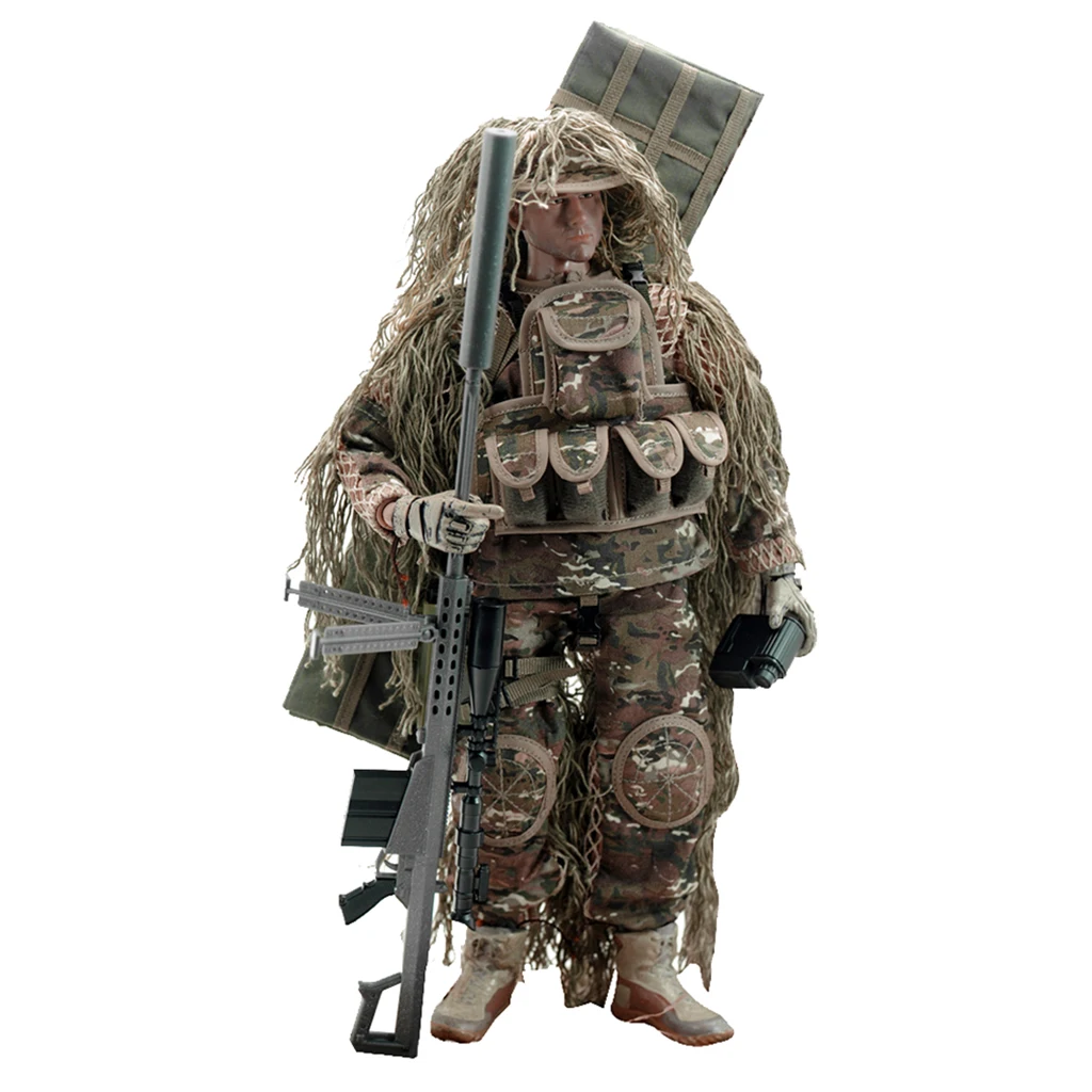 1/6 Special Forces Action figur All-Terrain Scharfschützen Action figur 12 Zoll Puppenhaus Dekoration Zubehör für den Bau Spielzeug Kit