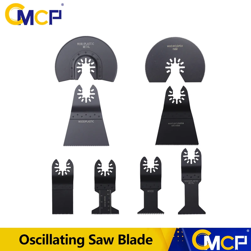 CMCP 1pc E-cut Oscillating Multi Tools Saw Blade For Wood/Metal/Plastics Cutting Disc Multifunction Renovation Tools