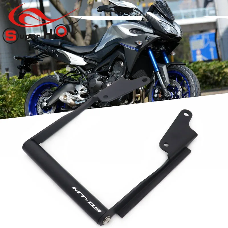 

For YAMAHA MT-09 MT09 Tracer 900 FJ09 FJ-09 2015-2017 Moblile Phone GPS Plate Bracket Stand Honder Phone Support