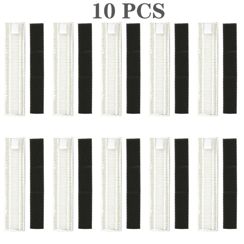 5 /10 قطعة الروبوتية فراغ نظافة فلتر ل ECOVACS DEEBOT OZMO ضئيلة 10 الروبوت فراغ نظافة الخرق أجزاء اكسسوارات