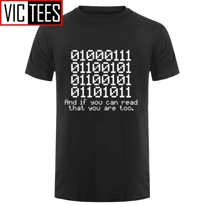 Men 0100 BINARY T-SHIRT Code Geek Nerd Tech Computing Slogan Present Funny Gift 123t Fashion T Shirts Round Neck Top Tees