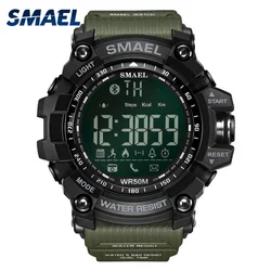 SMAEL Sport Watch Men Top Luxury Brand Military 50M Waterproof Wristwatch Clock Men's LED Digital Watches Relogio Masculino