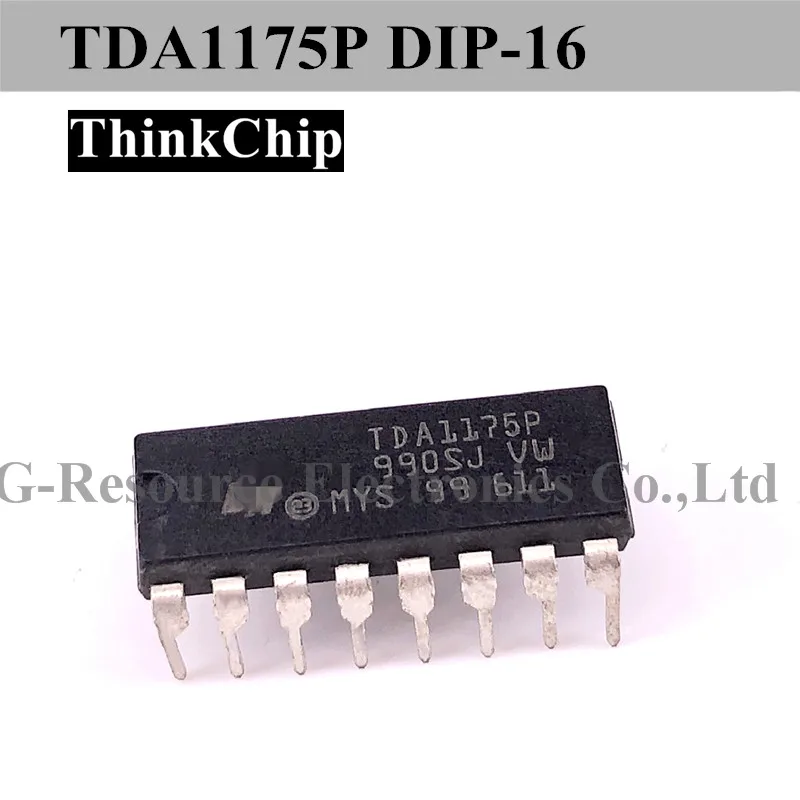 

(10 pcs) TDA1175P DIP-16 TDA1175 DIP16 LOW-NOISE VERTICAL DEFLECTION SYSTEM 100% New Original