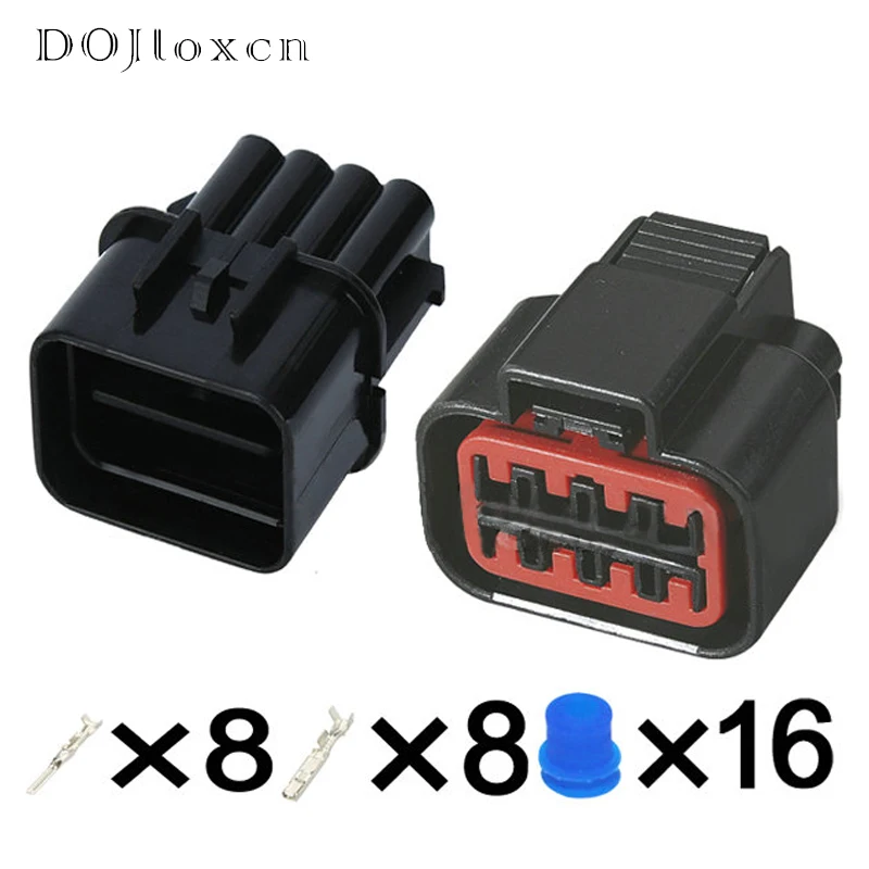 1/5/10/20/50 Sets 8 Pin PB625-08027 PB621-08020 Auto Vehicle Plug Connector Lamp Headlight Socket For Audi BMW Ford