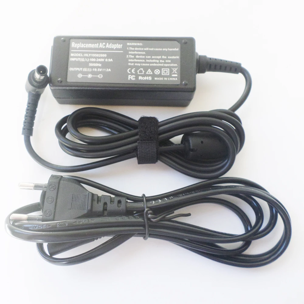 

19.5V 2A AC Adapter Charger Power Supply Cord For SONY Vaio VPCW119XJ VPCW121A VPCW126AG VPCW127JC VPCW213AG VPCW215AG VPCW217JC