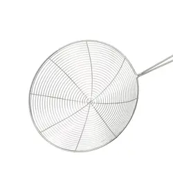 Solid Spider Strainer Skimmer Ladle Stainless Steel Kitchen Utensil Tool French Fries Fish Frying Utensil