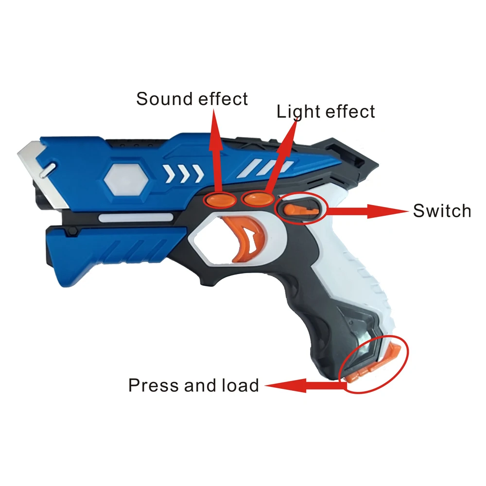 Virtual Interactive Wall Shooting with Pistols Hand Touches Interaction Floor 7 Games Effects Winter Snowing Infrared Gun Play