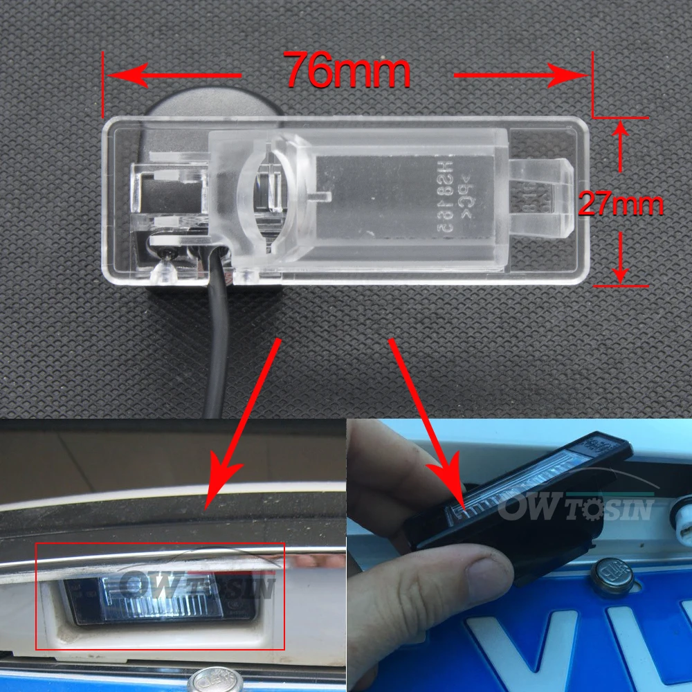 AHD 1080P CVBS Rückfahrkamera für Nissan Qashqai/Dualis J10 J11 2006-2019 X-Trail T31 2007-2013 Juke F15 2010-2019 Kicks P15 – Detail 1