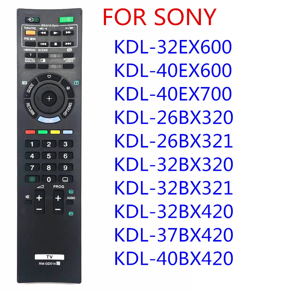 RM-GD014 use For SONY Remote Control For SONY RM-GD005 KDL-52Z5500 BRAVIA LCD HDTV TV KDL-46Z4500 55Z4500 46EX500 KDL-26BX320