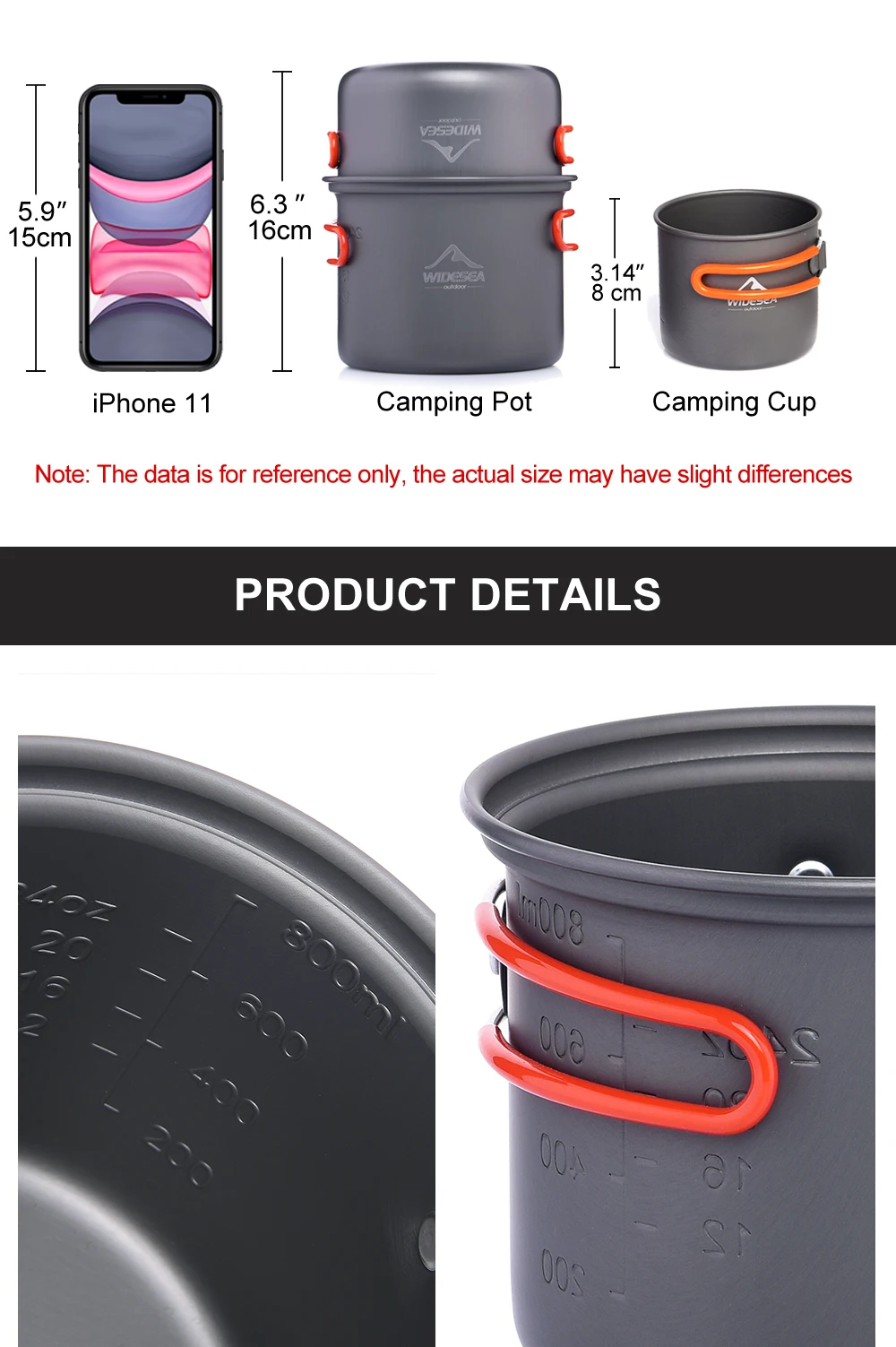 Camping Cookware & Utensil Set — product detail 4