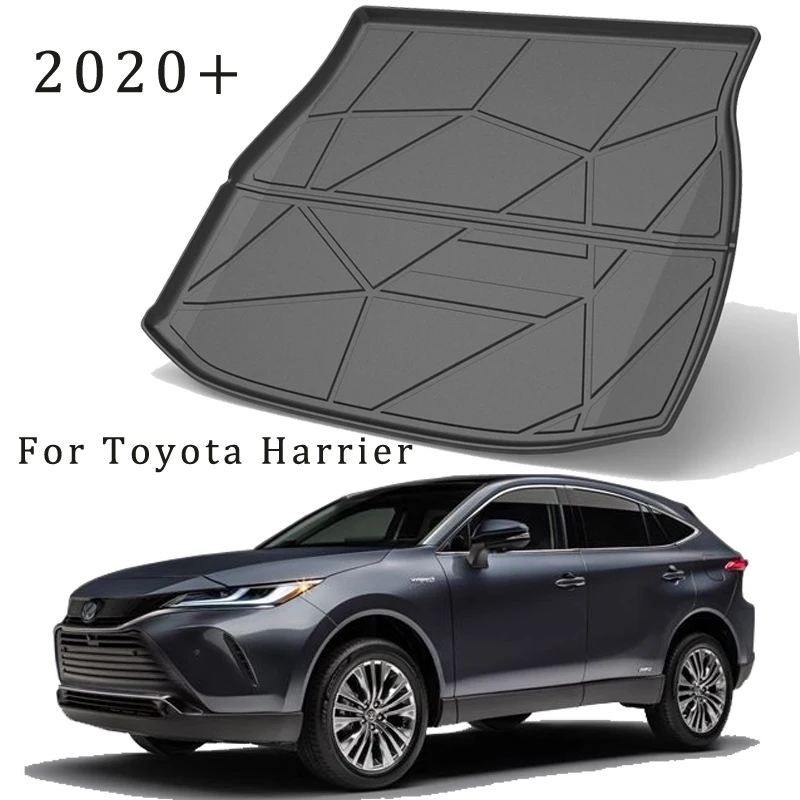 

Car Mats For Toyota Harrier 2020 2021 Trunk Mat Waterproof Anti-Mud Durable Carpet Specialized Interior Details Auto Accessories