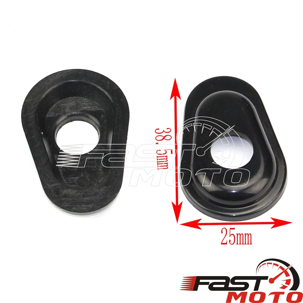 Black Plastic 4pcs/8pcs Flasher Spacer Front Turn Signal Light Adapter Spacers Indicators Plate Holder For Yamaha YZF-R6 06-2014