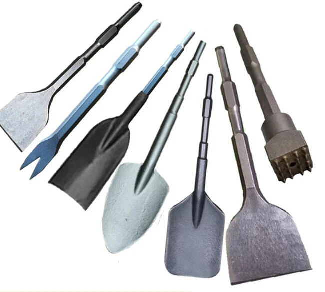 Electric pick shovel/widening chisel digging shovel/tamping board/trenching tree excavator shovel/industrial rock drilling tools