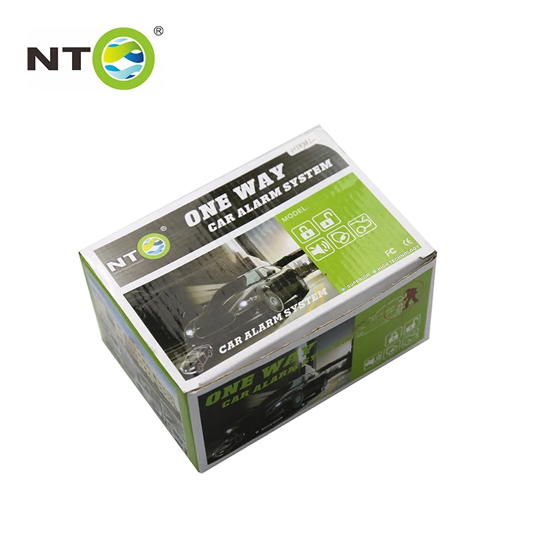 NTO NTC040 Universal Smart Auto One way Ultrasonic Input Sensor Car Vehicle Alarm Lock Anti-Theft Security System