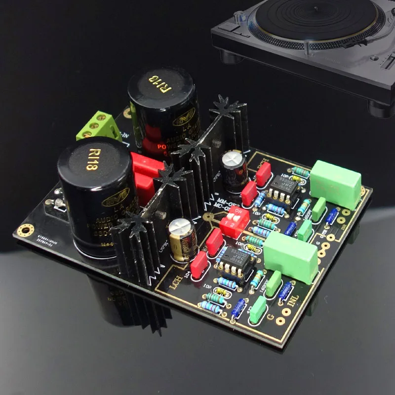 German DUAL Line Sing and Playback Vinyl Record Player  MM MC Phono Phono Amplifier Board Phono Amplifier Finished Board