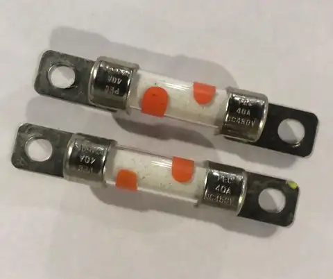PEC 퓨즈 튜브, DC450V, 30A, 40A, 1 개
