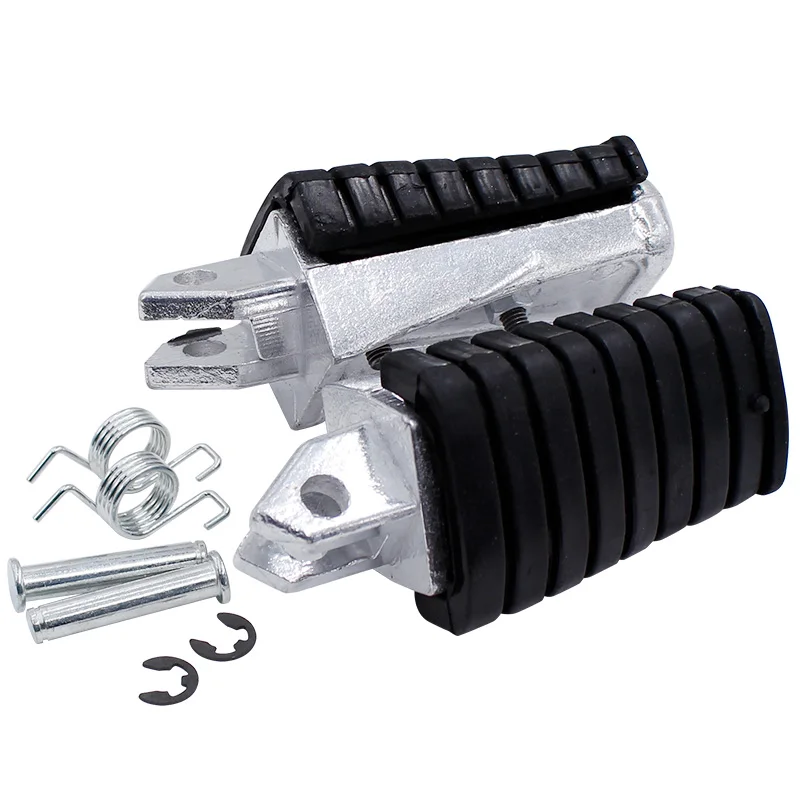 Road Passion Motorcycle Front Footrest Pedal Foot rest Pegs For Yamaha XV125 VIRAGO 250 535 125 400 XV250 XV400 XV500 XV535
