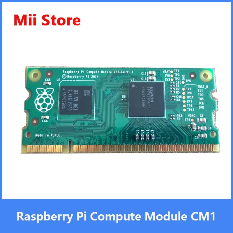 Raspberry Pi Compute Module 1 CM1 with BCM2835 processor、512MB RAM 4Gb eMMC