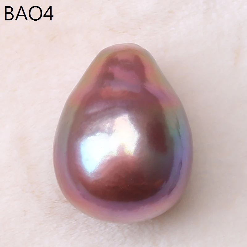 BaroqueOnly Freshwater droplets form the great pearl mermaid tears  natural Edison loose bead AAAA 13-17mm diy pendants BAO