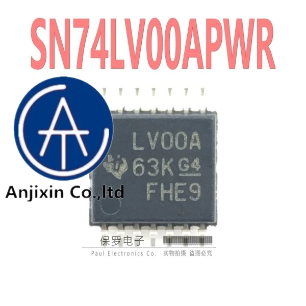 10 Chiếc 100% Orginal Và Mới Logic Chip SN74LV00APWR Lụa LV00A TSSOP-14 Thật Cổ