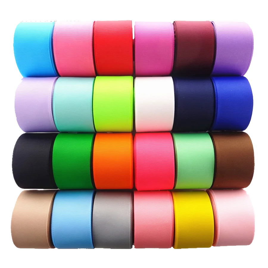 Einfarbiges Ripsband 1-1/2" 38MM/25MM 10Yards Bänder für Haarschleifen/Geschenkverpackungen DIY Weihnachtsdekorationsmaterial YM18010109 – Detail 2