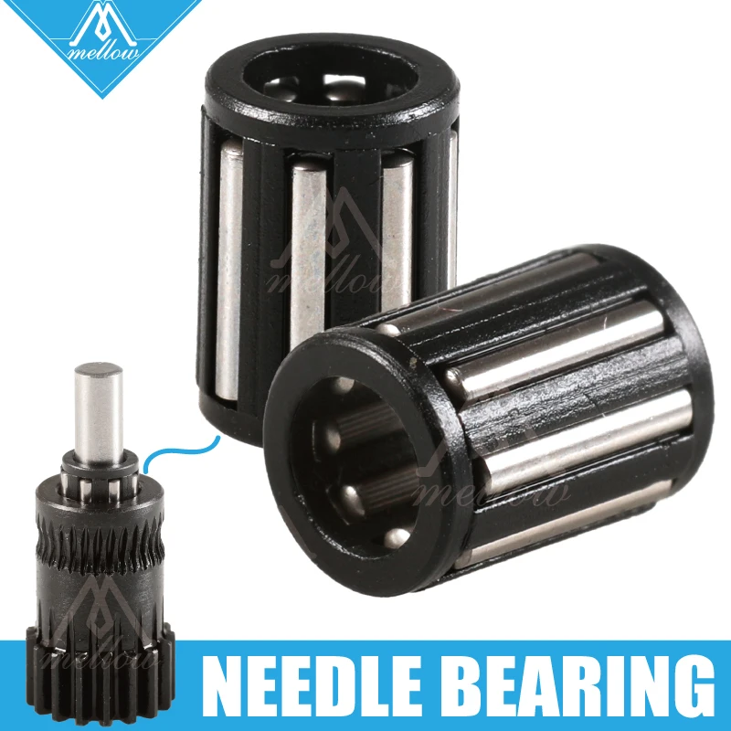 Mellow 3D printer DDG NEEDLE BEARING For Mini Bowden Extruder Kit For Drivegear Kit NF Sunrise Dual Drive Gear Extruder