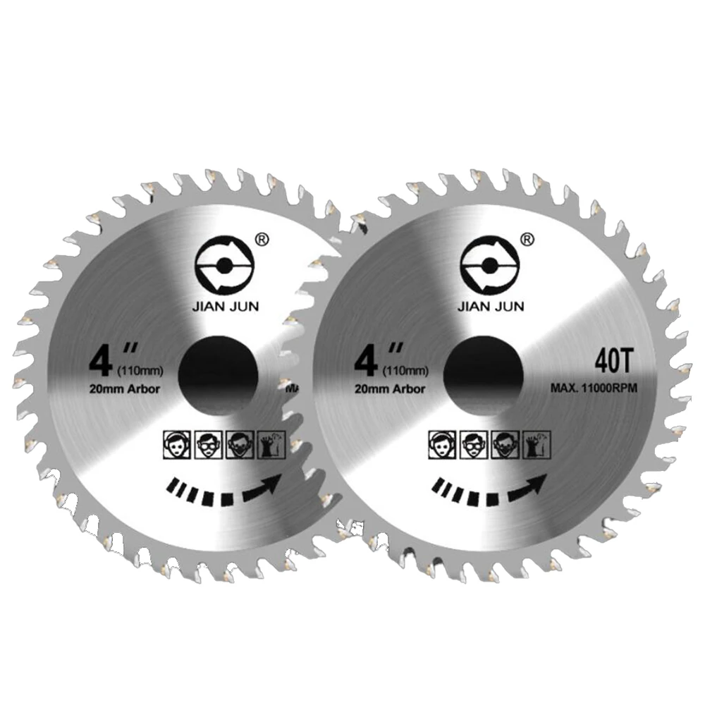 

Diameter 110mm 40T Mutilfunction Woodworking Saw Blade TCT Circluar Saw Blade For Wood 30T 40T Cutting Disc