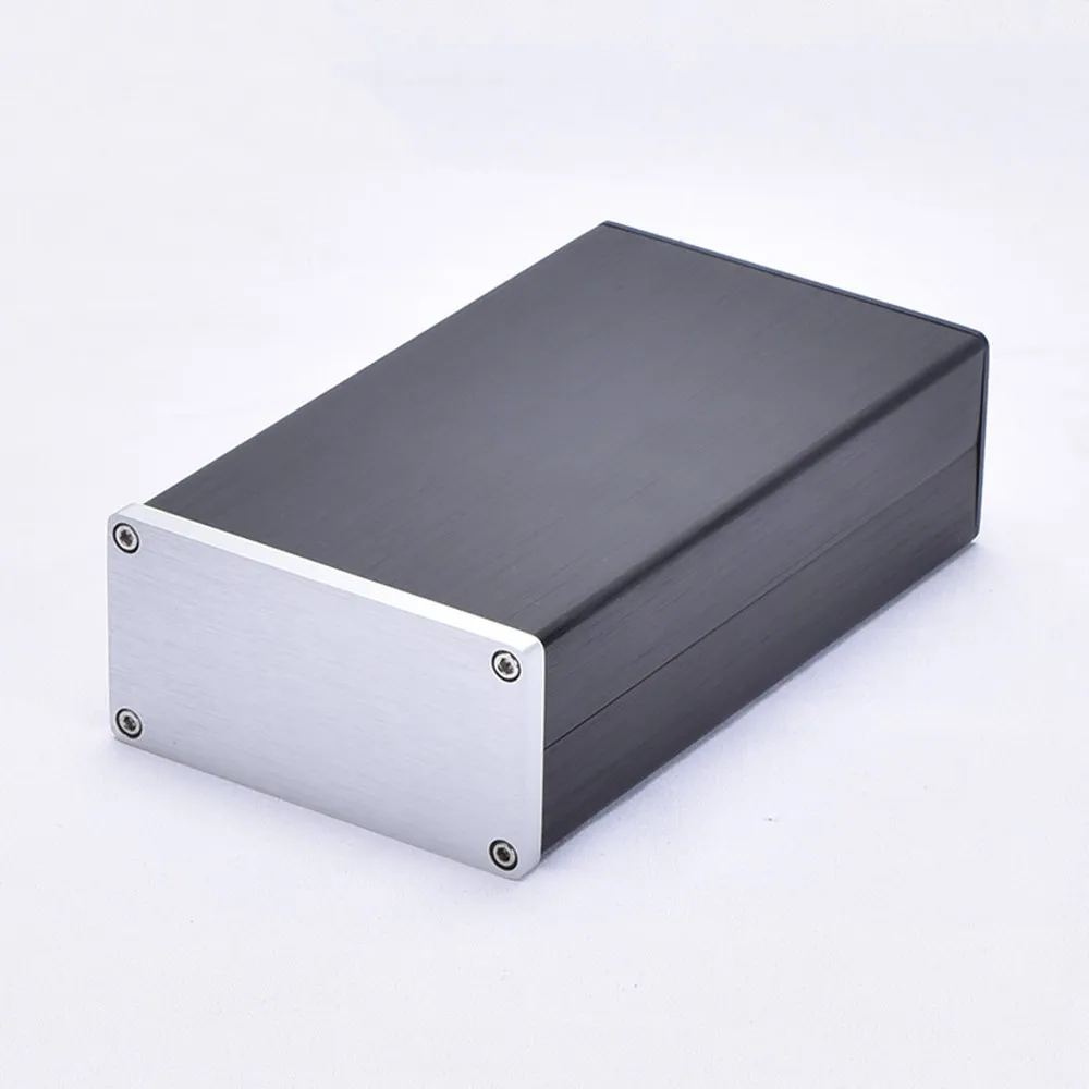 0905 Full Aluminum Enclosure Mini Power Ear Amplifier Case Preamp Box PSU Chassis 158x92x47mm image 3