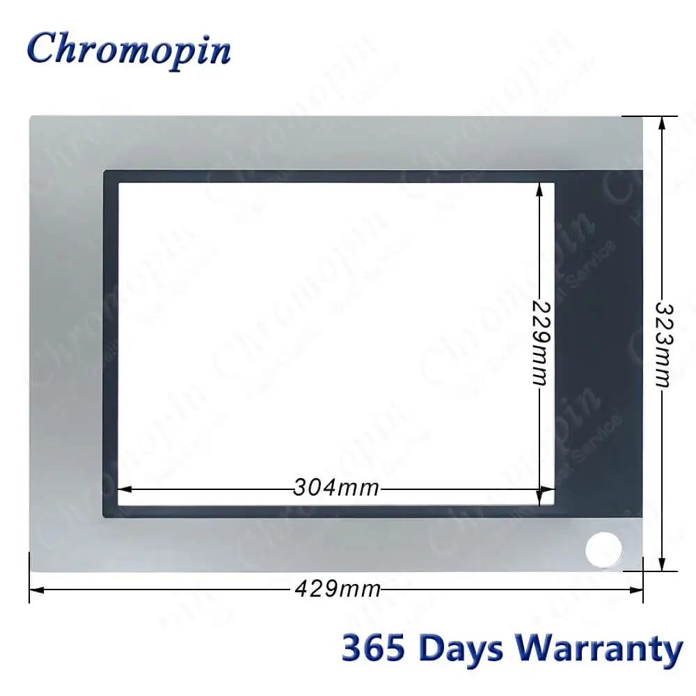 Touch Panel Glass Digitizer for B&R Automation Panel AP920 5AP920.1505-01 5AP920.1505.01 5AP920-1505-01 with Front Overlay