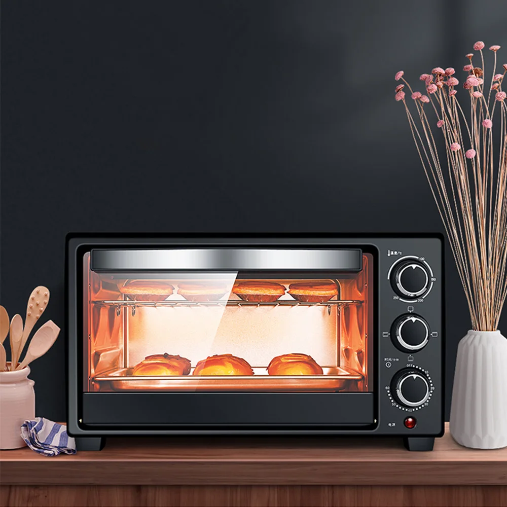 Electric Oven Household 23 Liters Multi-Function Mini Oven Automatic Baking Cake Large Capacity