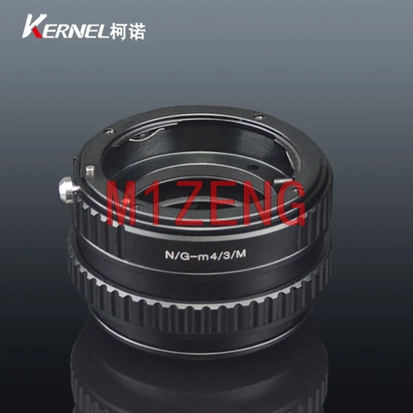 NG-M43 Macro Focusing Helicoid Adapter ring for nikon g/d/f Lens to panasonic M43 em1 em5 em10 gh4 gh5 gf8 GF3 E-P1 EPL7 camera