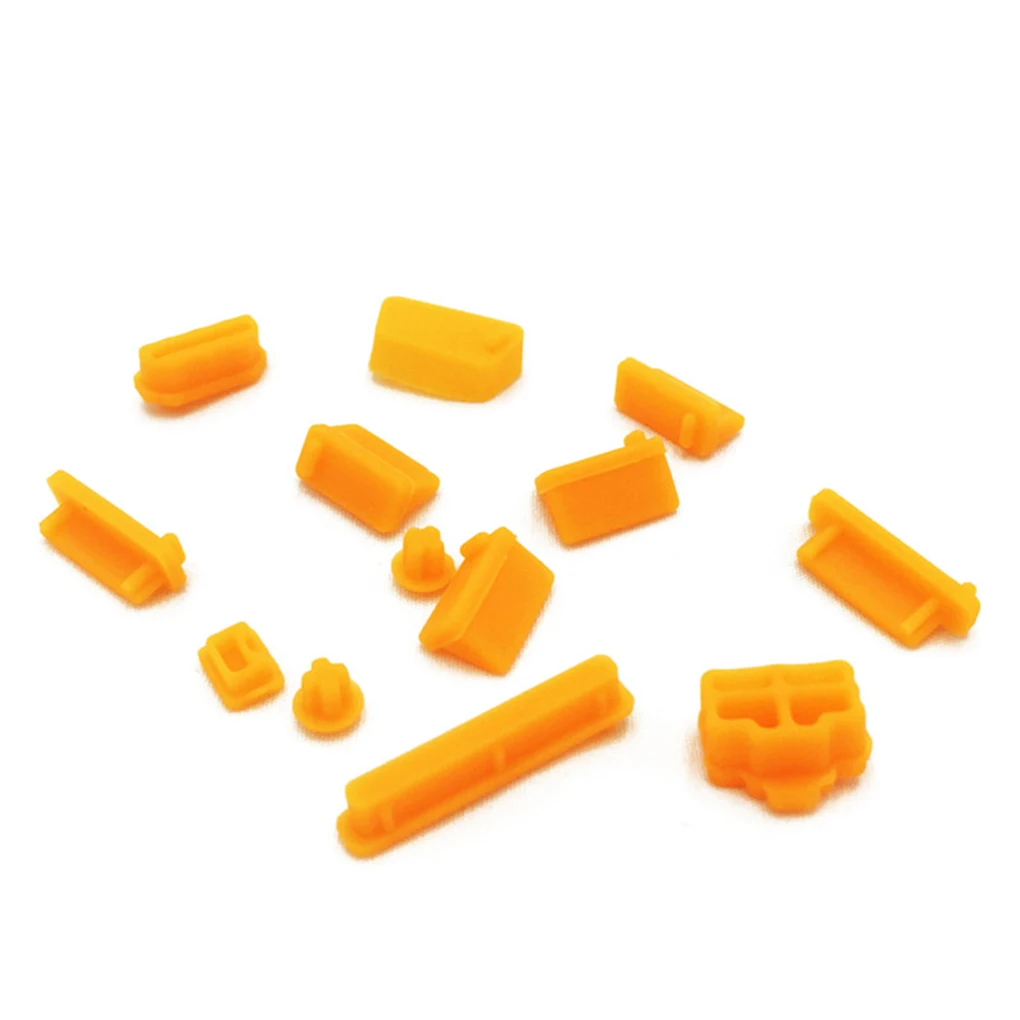 Universal Elastic Silicone Anti-dust Laptop Port Protector Dustproof Notebook Computer Port Plug Anti-dust Stopper Cover