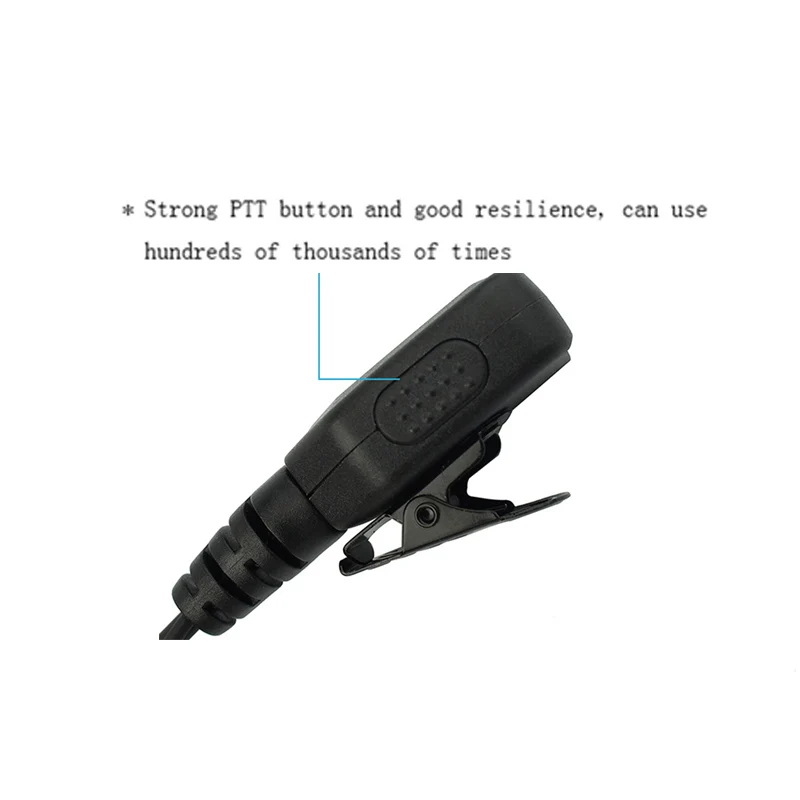 Retevis EEK002 Funkzubehör 5 Stück Lautstärkeregelbare Kopfhörer PTT Headset CB für Baofeng UV-5R 888S Retevis RT22 H777 RT3S – Detail 8