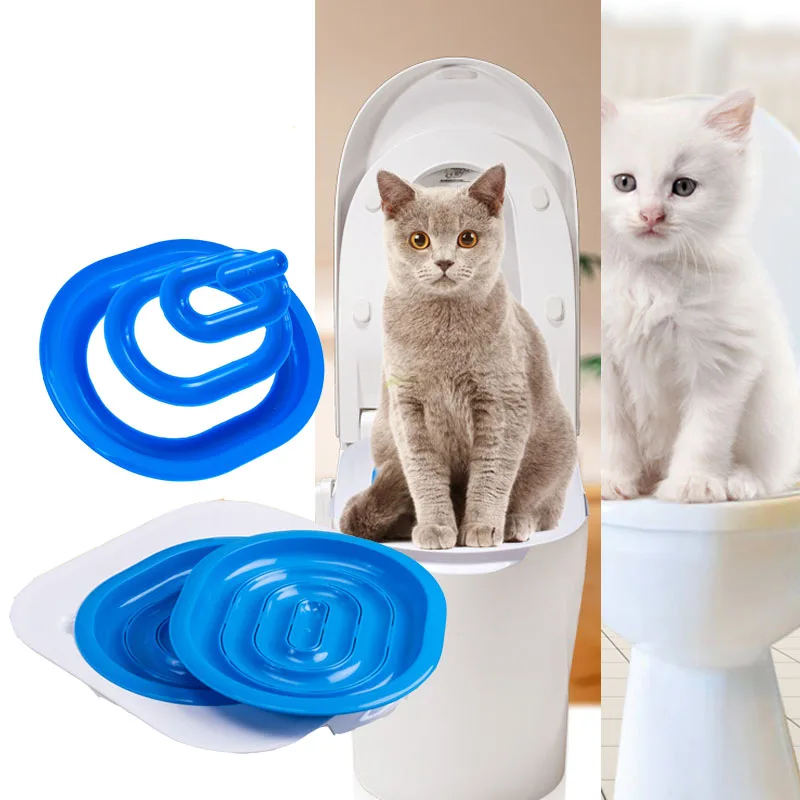 Useful Kitty Tray For  Cat Litter Box Training Cat Toilets Cleaning Arenero Gato Litter Box Pet Tray Toilet Seat