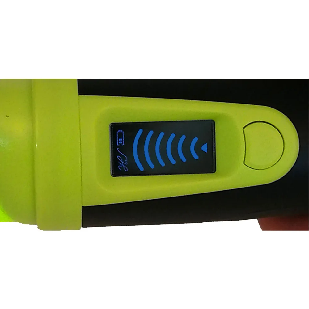 Detector de Metales portátil con pantalla LCD, HS-10 de alta sensibilidad, resistente al agua, tres modos