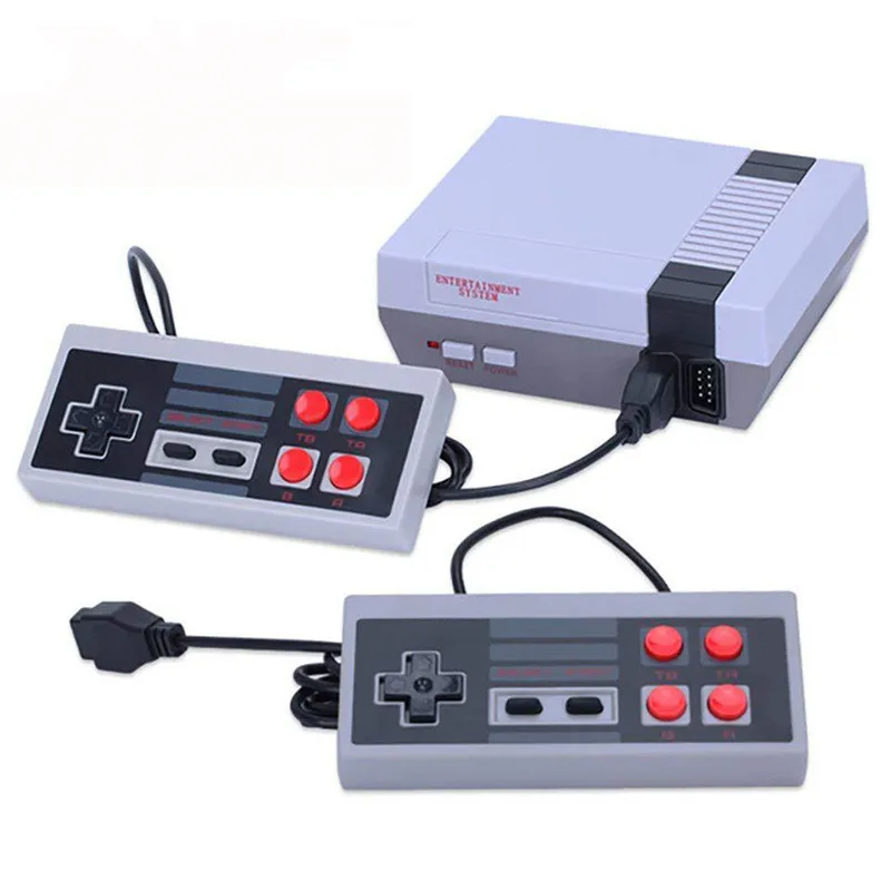 Retro Game Console Classic Mini Video System Built-in 620 Games 8-Bit FC Nes TV Console for Adults and Kids Dual Gamepad Gaming