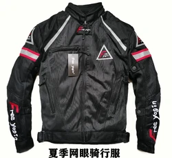 2022 new arrive Men's Motorbike Oxford mesh summer biker Jacket Motorcycle Jacket motocross Racing road Jacket