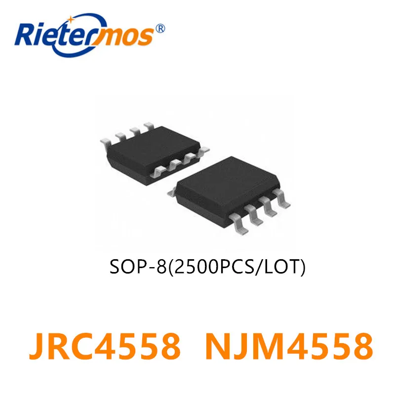 

500 шт JRC4558 NJM4558 4558 NJM4558M SOP8