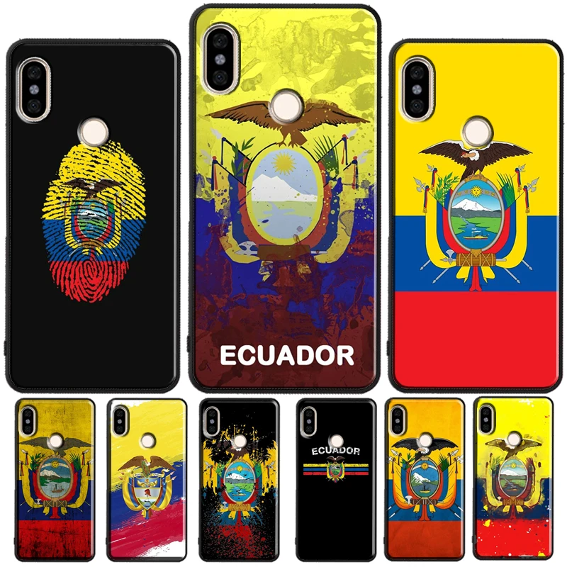 Ecuador Flag For Redmi Note 11 Pro Phone Case For Redmi Note 10 Pro 7 8 9 Pro 10S 9S Redmi 10 9A 9T 9C