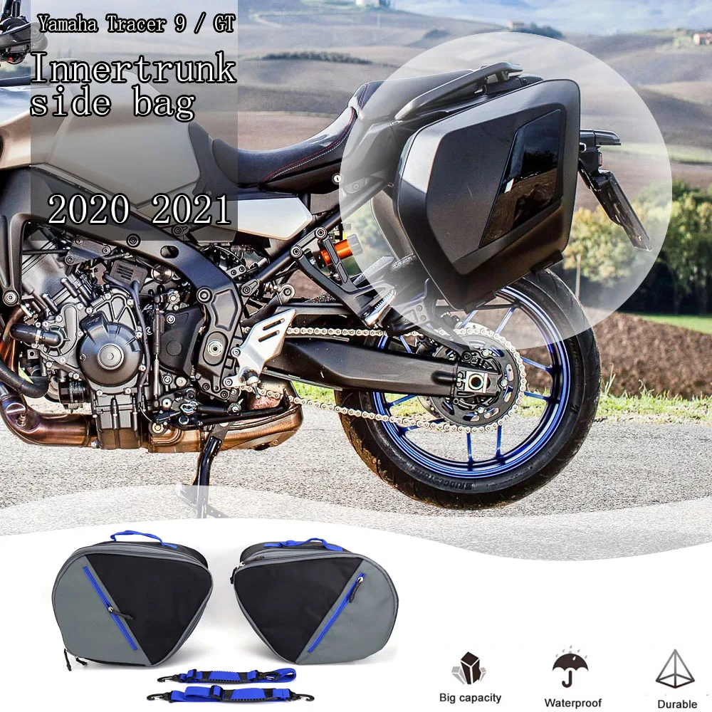 

New Motorcycle Accessories Liner Inner Luggage Storage Side Box Bags For YAMAHA Tracer 9 Tracer9 GT 2020 2021