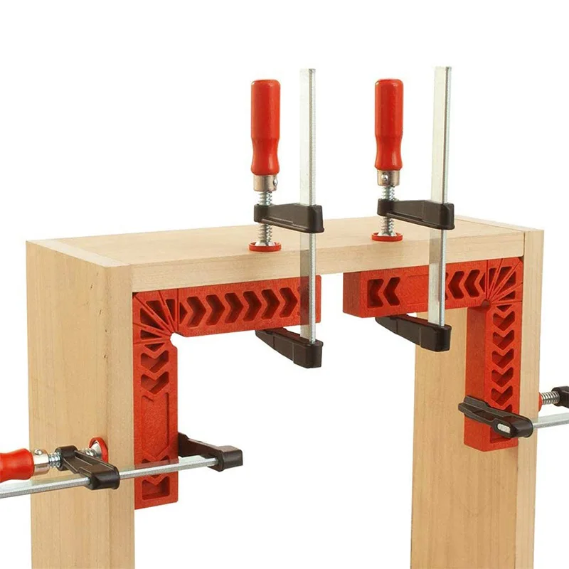 New 8Pcs Positioning Squares For Woodworking, 90 Degree Corner Right Angle Clamps Carpenter Corner Clamping Square Tool