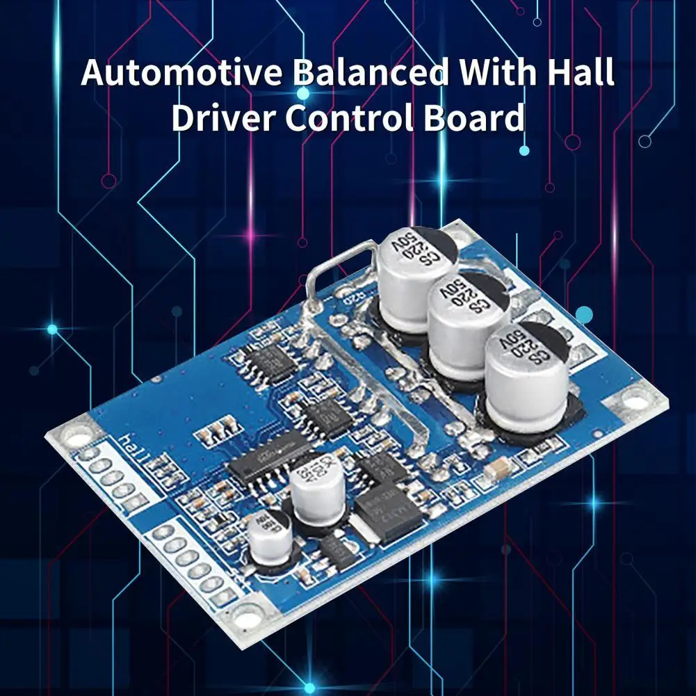 Motor Controller High-speed Over-current Protection Plug Play Automotive Balanced With Hall Driver Control Board for Business