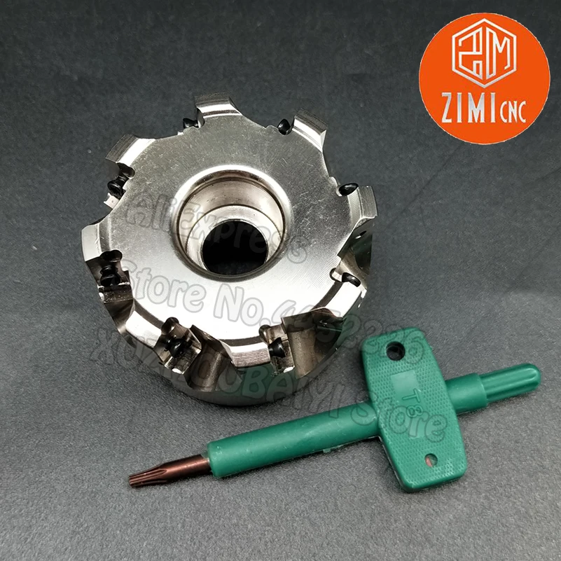 TXN03R-50-22-8T Face Mill Tools TXN03R050M220E08 Fast Feed Face Milling Cutter Head Milling Attachment For LNMU0303 Carbide Inse