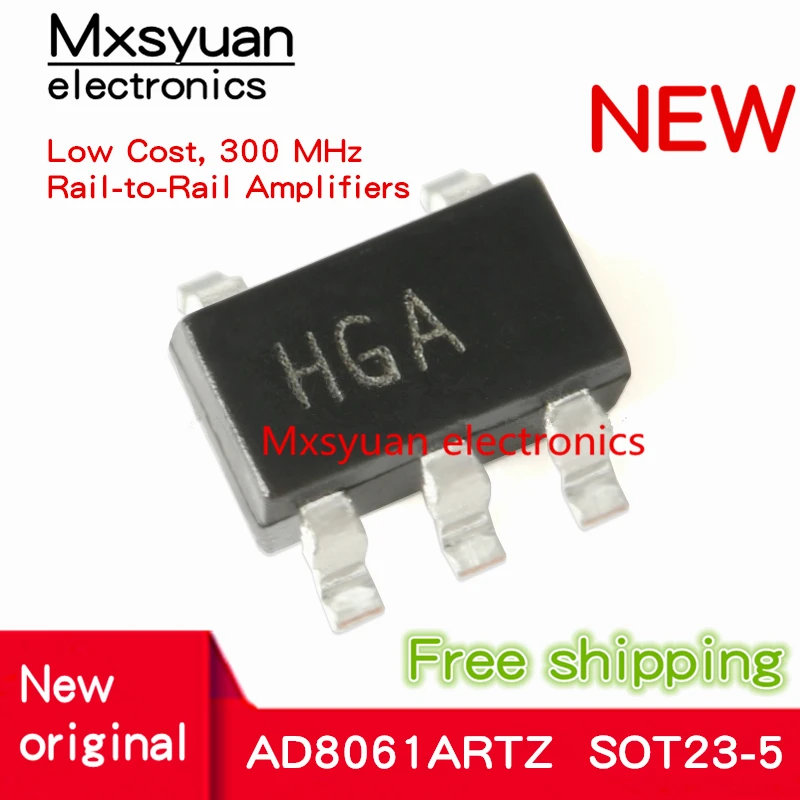 10pcs~100pcs/lot AD8061ARTZ AD8061ART AD8061 AD8061ARTZ-REEL7 HGA HOD SOT23-5 New original amplifier chip