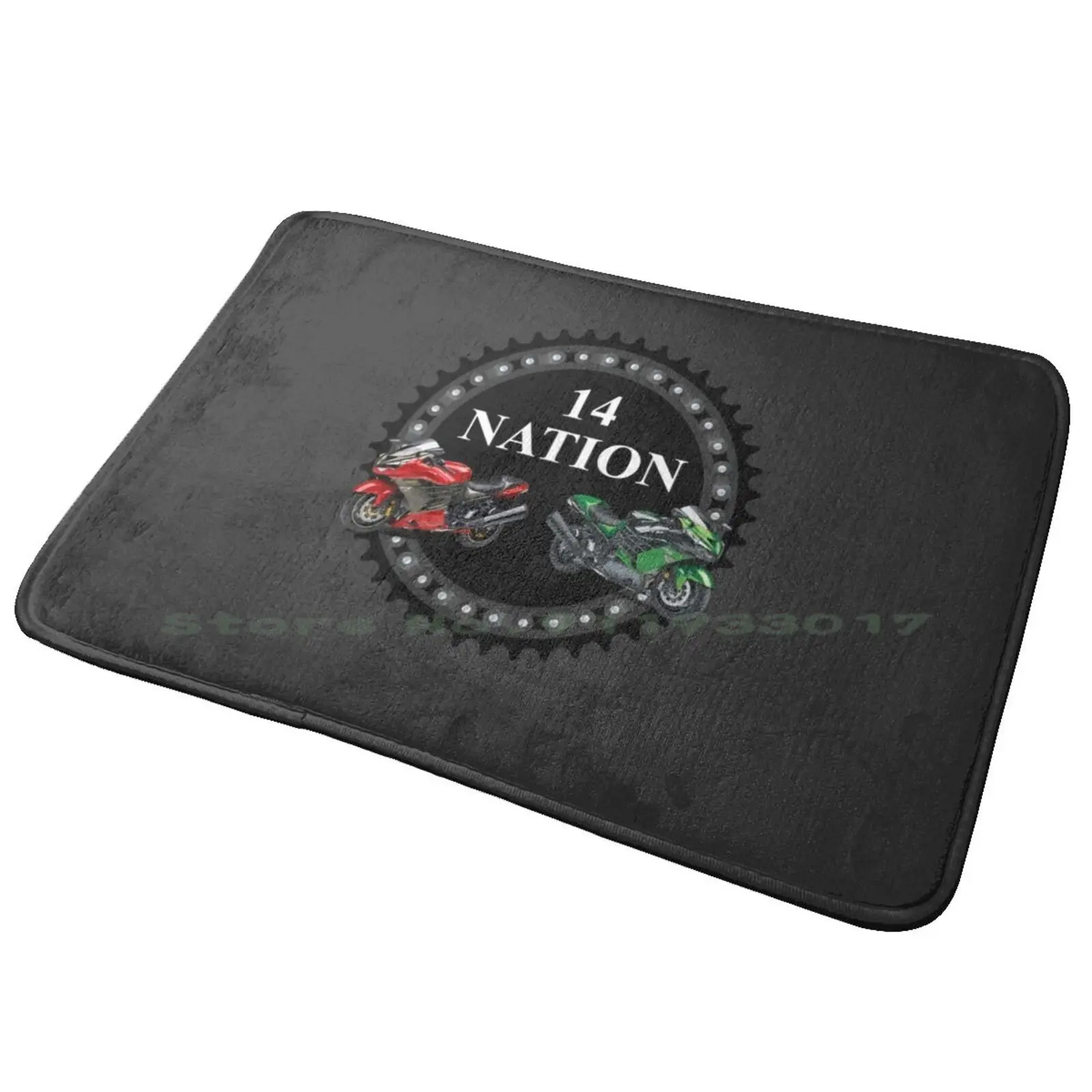 Zx14-R Nation Entrance Door Mat Bath Mat Rug Islamic Religion Allah Quran Hijab Peace God Mohammad Ramadan Salat Dua Prayer