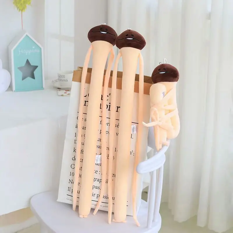 

Creative Cute Funny Mushroom Man Plush Toys Slender Mushroom Stuffed Doll Kids Girl Room Decor Baby Birthday Christmas Gifts