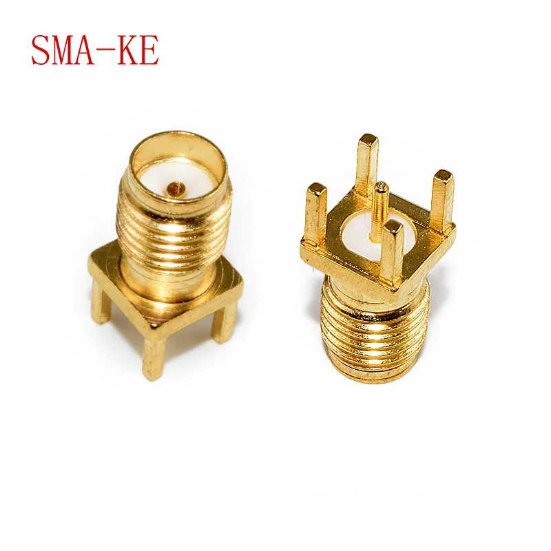 20 Stks/partij Rp SMA-KE/Kwe Vrouwelijke Jack Connector Rf Antenne Coaxiale Adapter Externe