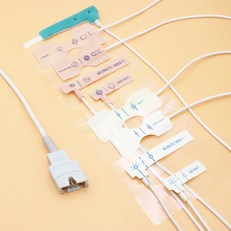 

Compatible with Maisimo LNCS disposable Spo2 sensor cable for adult/pediatric/Infant/Neonate,20pcs DB 9pin spo2 probe.